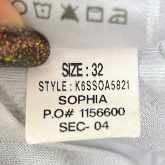 Joe's Jeans The Icon Mid Rise Flare Jeans Sophia Medium Blue Denim Y2K sz 32 - Picture 11 of 12